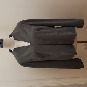 Women's R&K Originals Light Green Blazer/Suit Jacket, Zipper Closure, Size 18